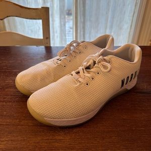 Nobull white CrossFit shoes men’s size 11.5 women’s 13